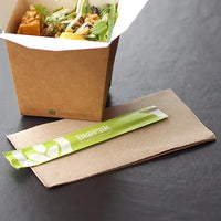 Lunch Napkin 2 Ply 320mm x 320mm 1/8 Fold Kraft Brown PK 100