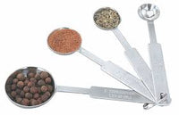 Measuring Spoon  Set Stainless Steel 4 Pce 1/4 TSP-1TBSP