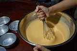 Whisk Piano Sealed Handle  Wire 35cm Stainless Steel 18/10
