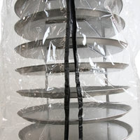 pizza tray cover with zip suits 18 tier rack