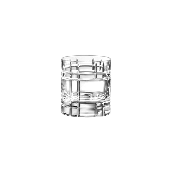 crystal double old fashioned glass 330ml rcr
