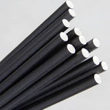 Regular Paper Drinking Straw Black Box 2500 Straws