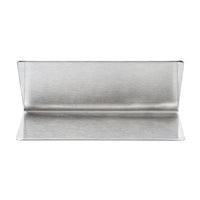 Reserved Table  Sign Stainless Steel A Frame Silver Signs