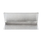 Reserved Table  Sign Stainless Steel A Frame Silver Signs