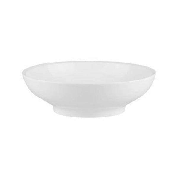 Salad Noodle Bowl Shallow 205mm White Round Long Fine 825