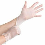 Vinyl Food Handling Gloves Low Powdered Pack 100