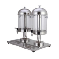 Water Juice Buffet Dispenser Double 2 x 8 Litre Dispenser