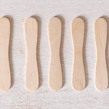 Wooden Paddle Stick / Stirrer Ice Cream  94mm Pack 200