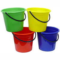 Plastic Versatile Bucket All Purpose 9.6lt Set of 2 Buckets APB