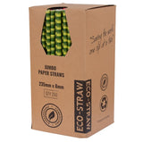 bamboo printed paper jumbo straw