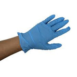 Vinyl Food Handling Gloves Powder Free Blue Flex Tex Pack 100