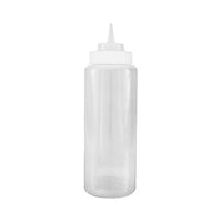 clear 1 litre  Food Sauce squeeze bottle 