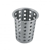 13.5cm x 9cm perforated cutlery holder stainless steel 