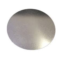silver cake board 25cm round