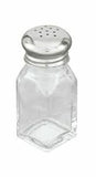 Square 60ml Salt and Pepper Shaker 115ml Clear/Stainless Steel