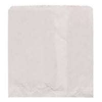 White 2 square paper bag