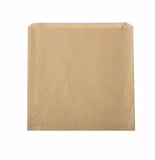 brown 3 square sandwich bags 