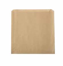 Paper Brown Sandwich Bags 4 Square Pack 500