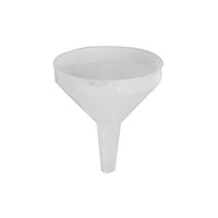 18cm plastic funnel white