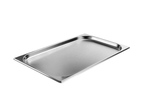 Gastronorm Pan 1/1 Size Stainless Steel 53cm x 32.5cm x 25mm