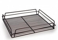 Glass Basket Holder Rectangular Black PVC  435 x 355 x 75mm