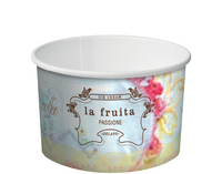 8oz ice cream cup la fruita