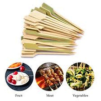 Flat Top Bamboo Paddle Skewer 12cm Pack 250