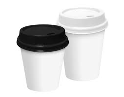 Coffee Cups White Paper 4oz  Single Wall Pack 50