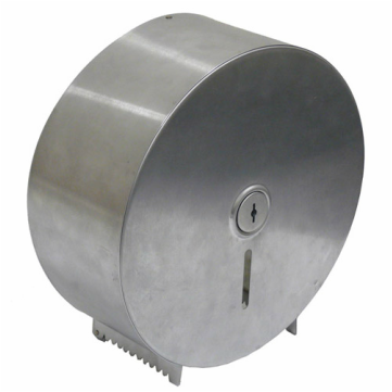 Single Stainless Steel Jumbo Toilet Paper Roll Dispenser