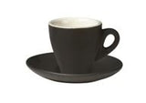 Matt Black Espresso Cup & Saucer 90ml Pack Of 6 (cup & saucer sold separately)