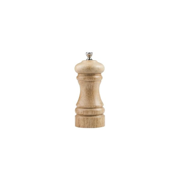 salt and pepper shaker mill light wood 12cm