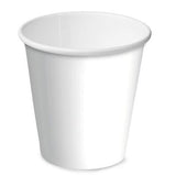 Castaway Single Wall Paper Hot Cup & Lid 12oz/355ml White  Pack 50