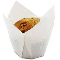 Large Muffin Parchment Paper Wrap Liners White Box 500 Papers