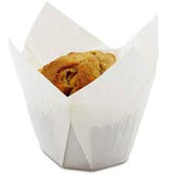 Large Muffin Parchment Paper White Pack 50
