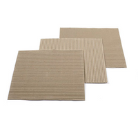 Pizza Box Liner Inserts 11" Box 240  Kraft Brown Paper Board