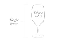 Plumm RedorWhite Wine Glass Break Resistant Outdoor Polycarbonate 463ml