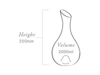 Plumm Glass Spring Wine Decanter 2 Lt PLUTPDSPR4