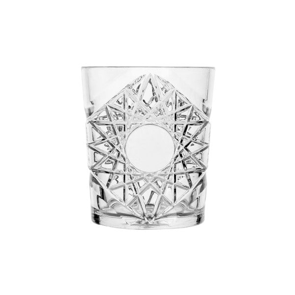crystal double old fashioned polycarbonate glass 350ml 