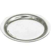 Butter Jam Pat 80mm Stainless Steel Silver Dish