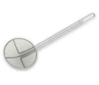 Round Mesh Skimmer 16cm x 37cm Chrome Plated