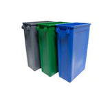 recycling slim jim bins rectangle 