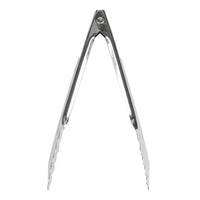 23cm stainless steel tongs heavy duty