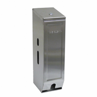 Toilet Roll holder stainless steel  3 Rolls Triple dispenser 