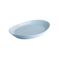 Chelsea Coupe Oval Platter 39 x 26 x 5cm   (0224) White 94157 Royal Porcelain