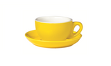 Yellow Cappuccino Cup & Saucer 200ml Pack Of 6 (cup & saucer sold separately)
